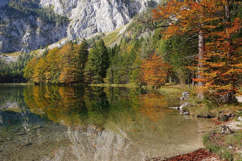 Lake Hinterer Langbathsee