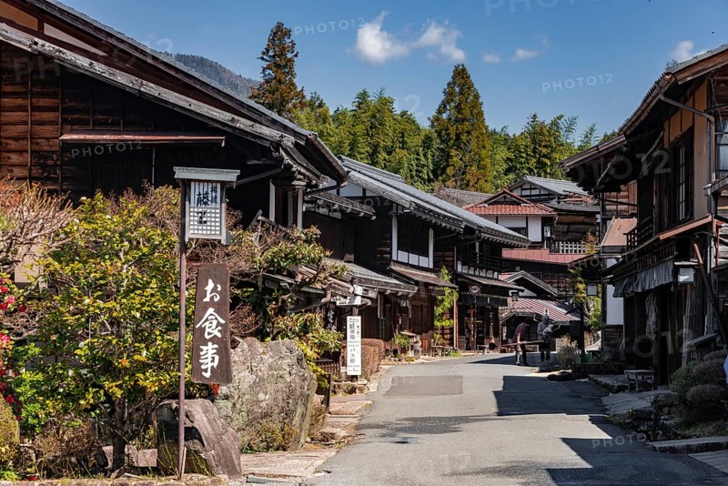 Old village on Nakasendo street