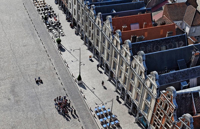 Place des Heros square in Arras