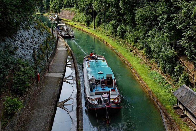 Tunnel of Riqueval for the Canal of Saint-Quentin
