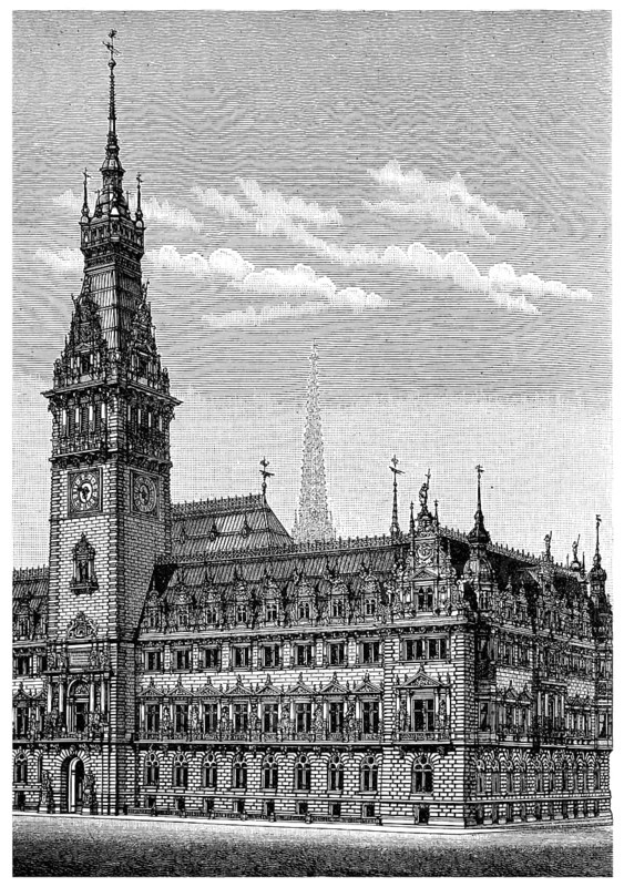 New Town Hall in Hamburg