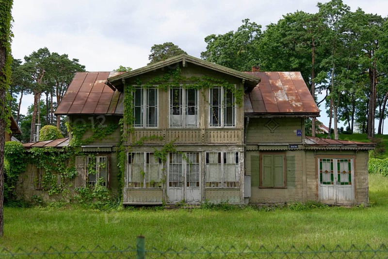Old wooden house