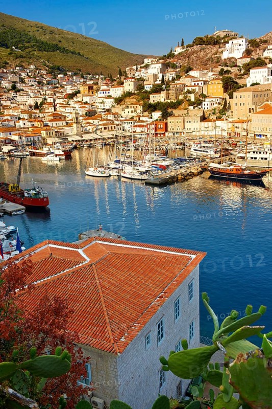 The historic port of Hydra
