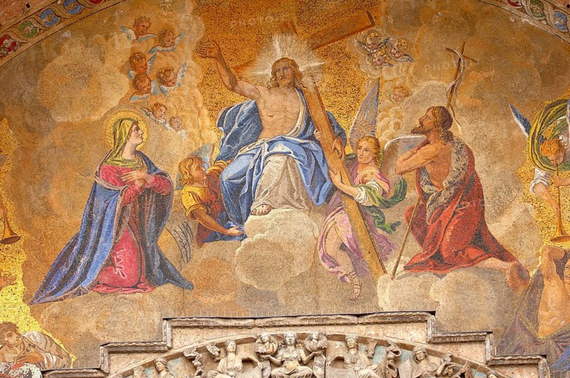 Mosaic on Saint Marks Basilica