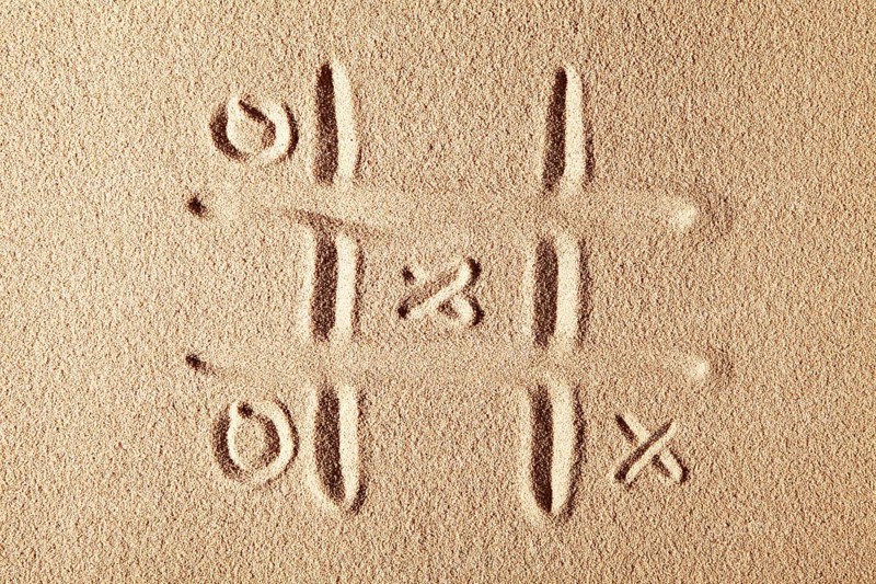 Game of tic tac toe
