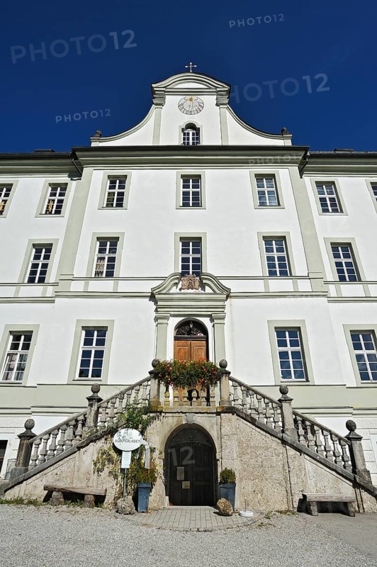 Stairs to Schaeftlarn Abbey