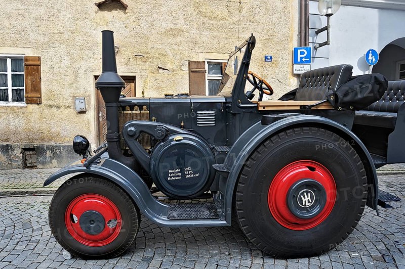 Lanz Bulldog tractor from 1952