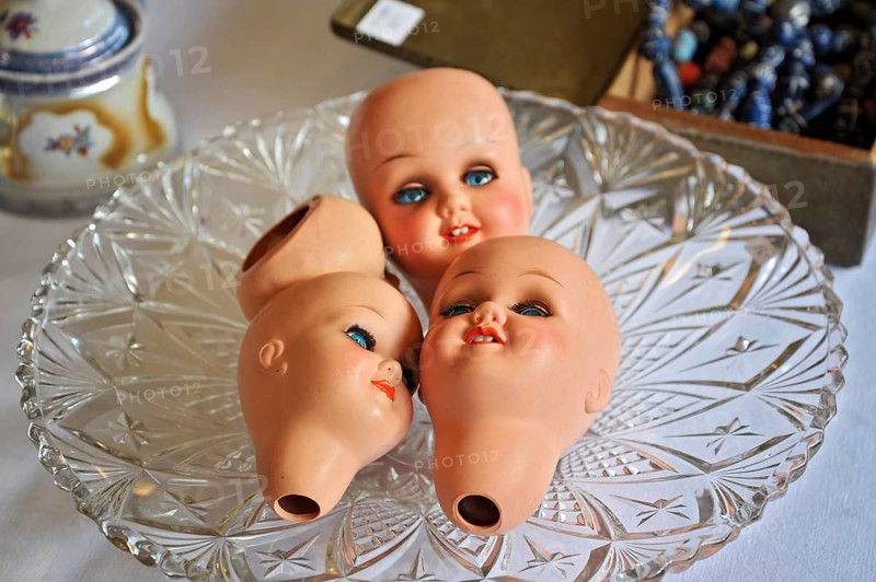 Doll heads at the Auer Dult annual market