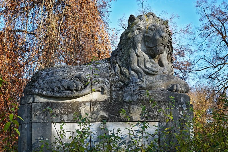 Lion sculpture