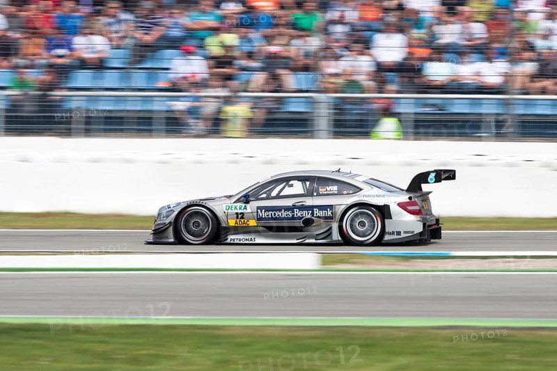 DTM race car of Christian Vietoris at the Hockenheimring race track