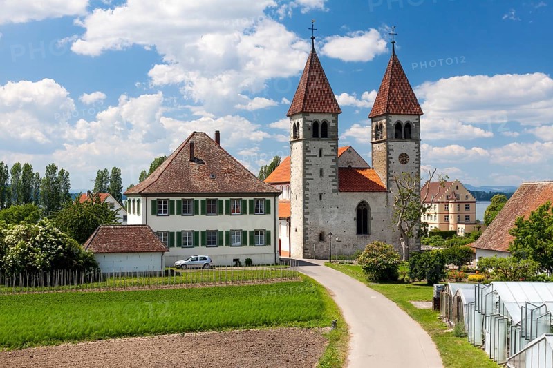 Church of St. Peter and Paul in Niederzell on Reichenau Island