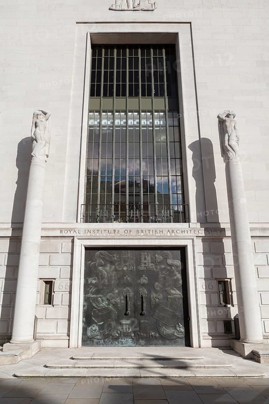 The facade of the Royal Institute of British Architects