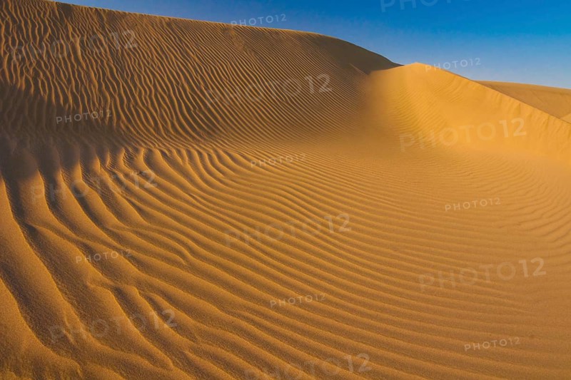 Desert landscape in the Danakil Depression