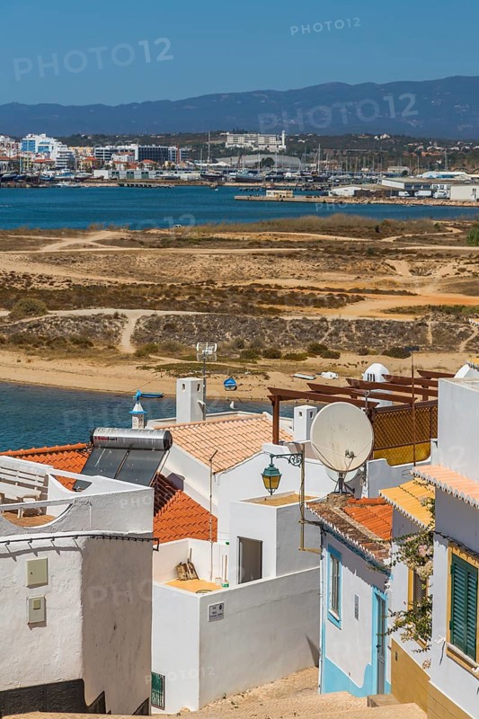 View of Portimao as seen from Ferragudo