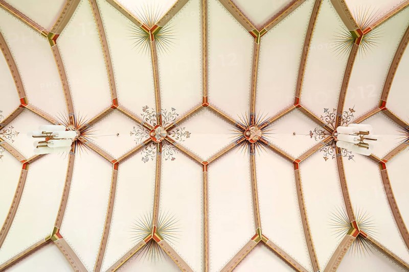 Ceiling of the Church of Sts. Peter and Paul