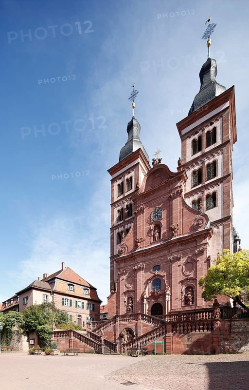 Abbey church of the former Amorbach Benedictine monastery