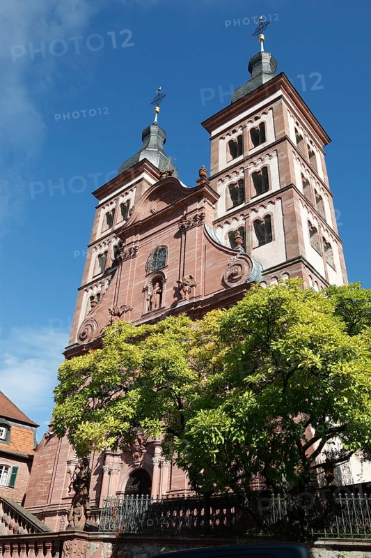 Abbey church of the former Amorbach Benedictine monastery