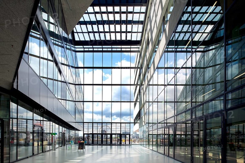 Glazed hall