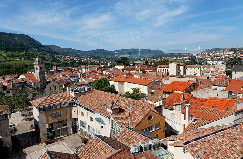 Overlooking Millau