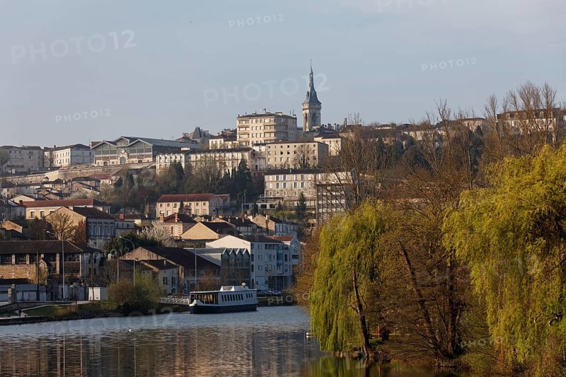 Charente River and the historic town centre