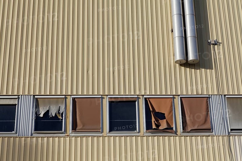 Old building facade