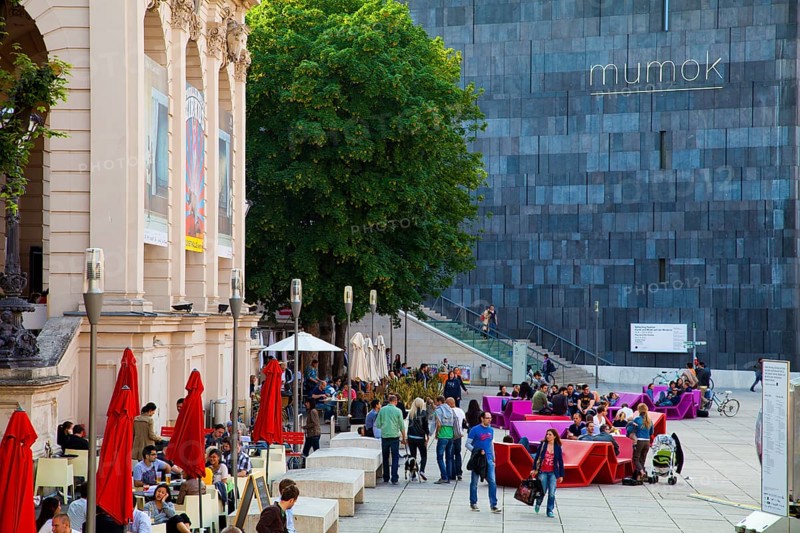 Museumsquartier cultural area