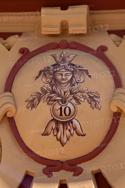 Decorated building