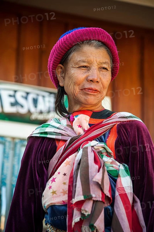 Elderly Lisu woman