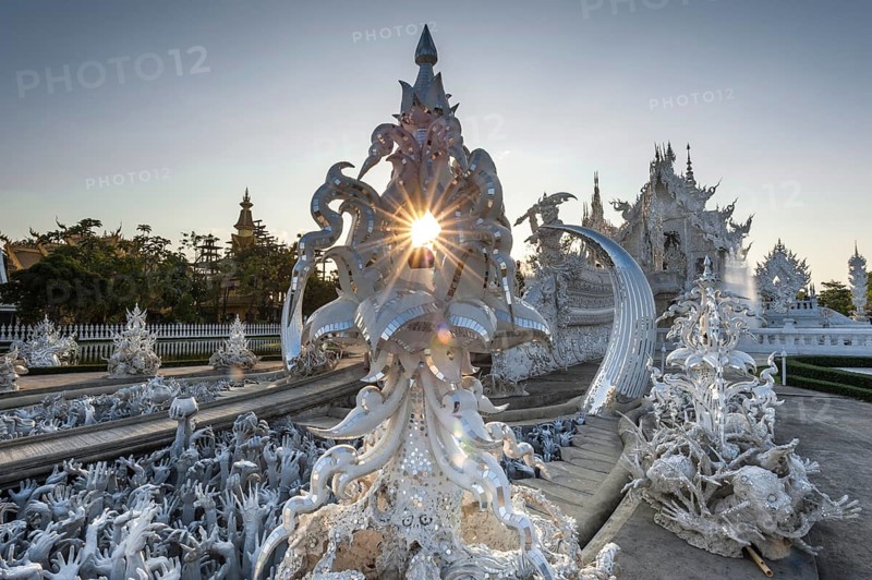 Wat Rong Khun Temple or White Temple