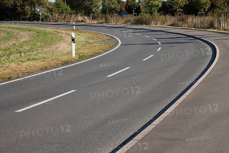 Curve of a road