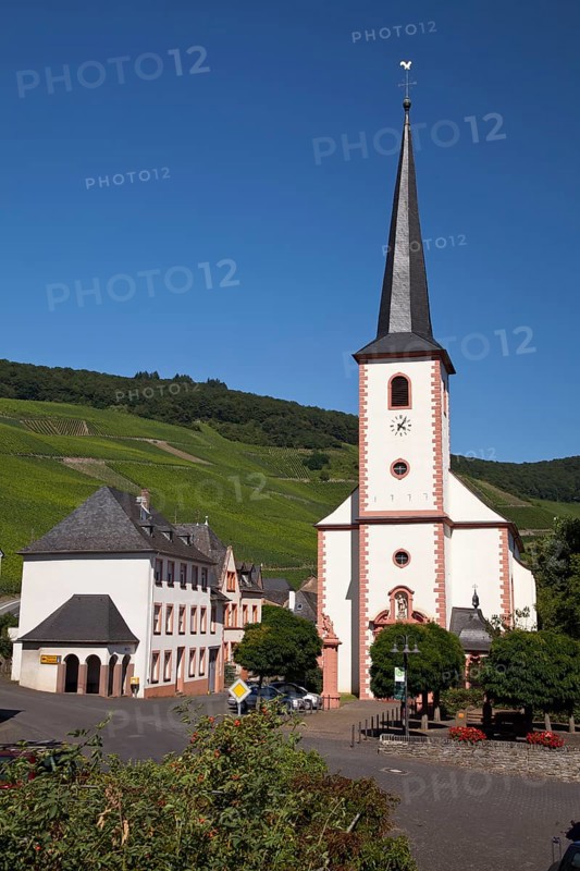 Parish Church surrounded by vineyards
