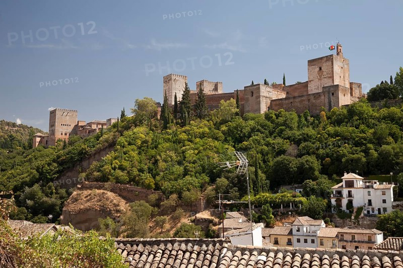 View from the Albayzin district towards the Alhambra