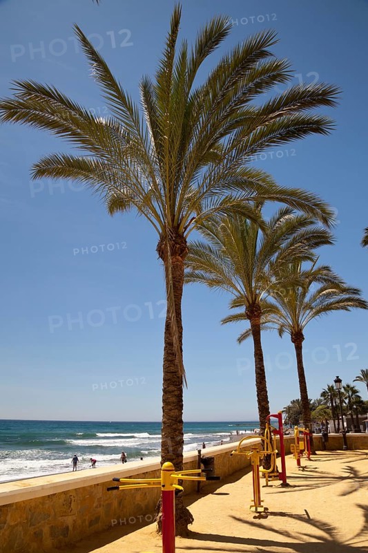 Beach promenade