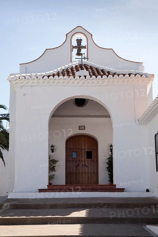 Chapel of San Sebastian in the village of Frigiliana