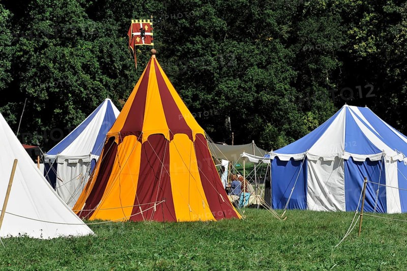 Knights' tents