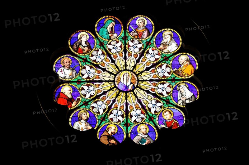 Stained glass window