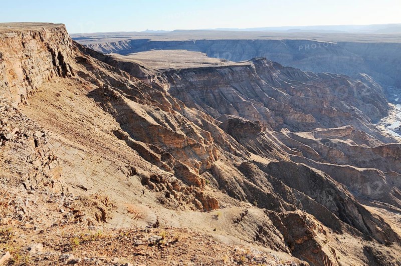 Evening at the Fish River Canyon