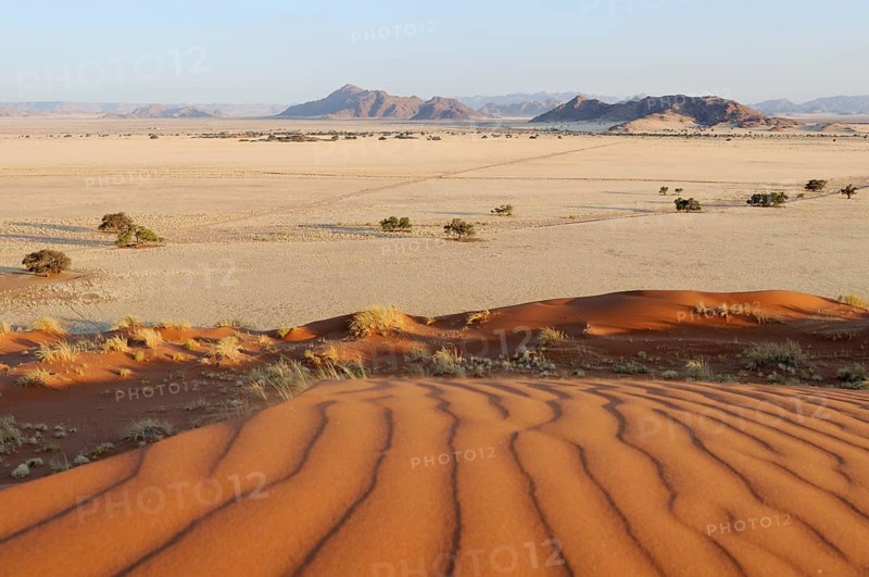 View from Elim Dune towards the Naukluft Mountains