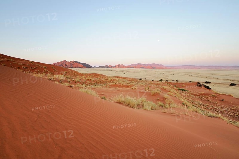 View from Elim Dune towards the Naukluft Mountains