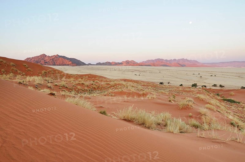 View from Elim Dune towards the Naukluft Mountains