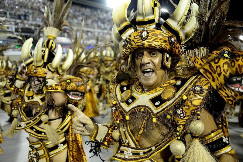 Parade of the samba school Academicos do Salgueiro