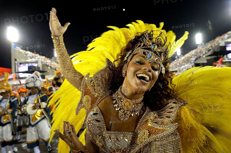 Female samba dancer