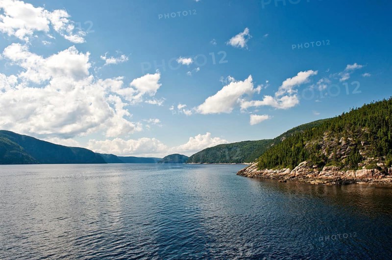 View into Saguenay Fjord