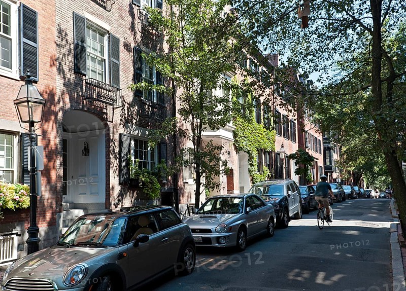 Street in the district of Beacon Hill