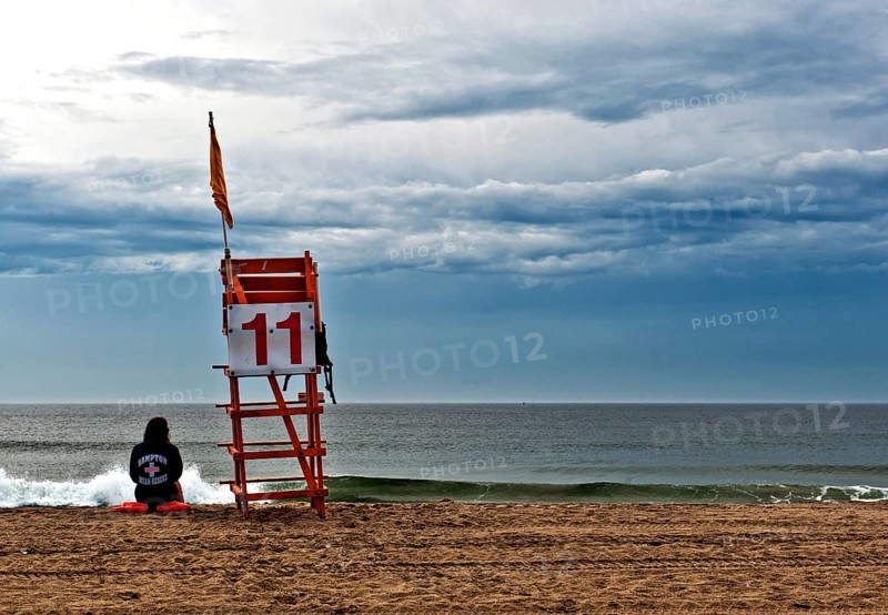 Lifeguard on Hampton Beach