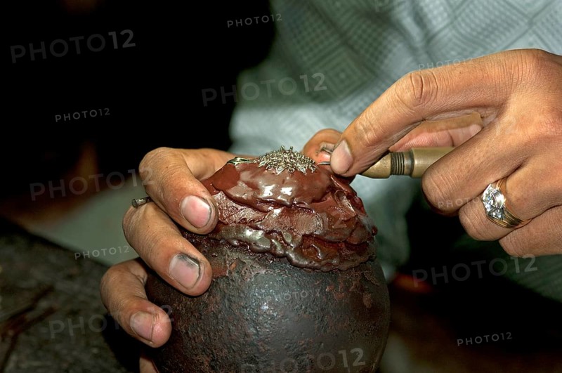 Goldsmith at work