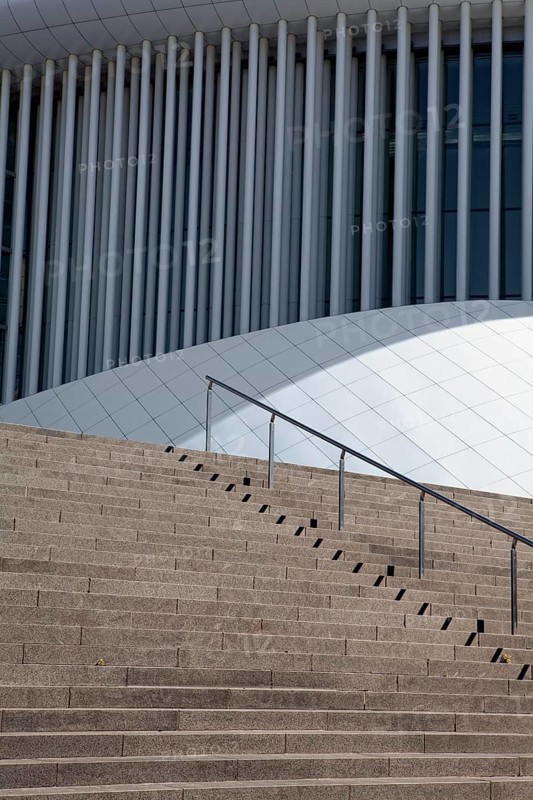 Steps in front of the Philharmonie