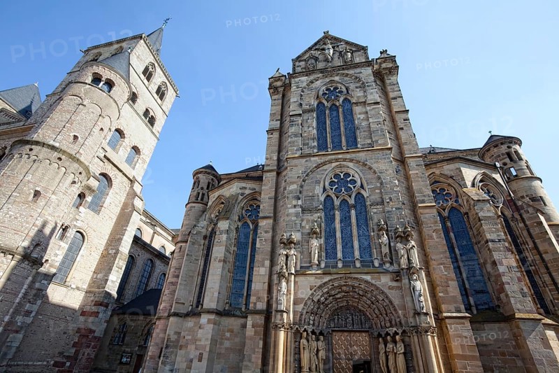 Liebfrauenkirche church and Cathedral of Trier also Trierer Dom