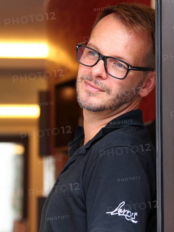 Man wearing glasses