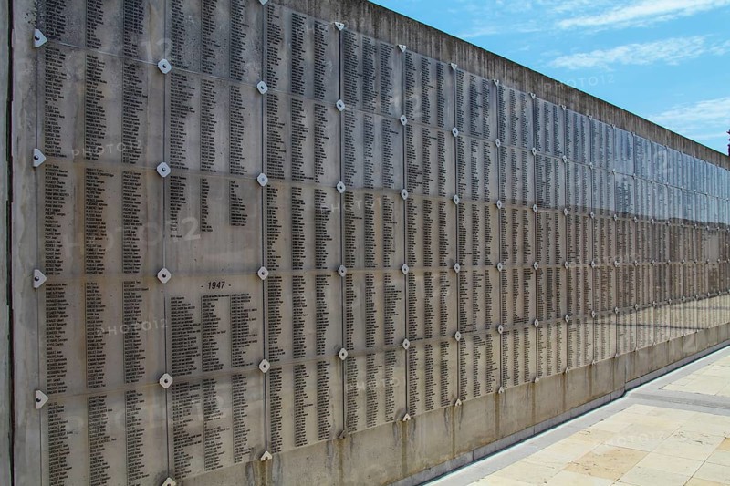 List of names of the fallen soldiers